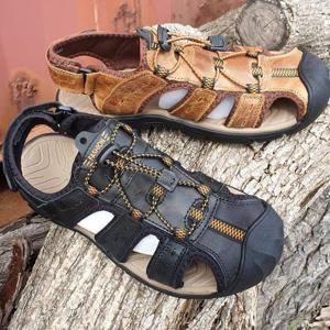 발로 7272 트레킹 가죽 샌들