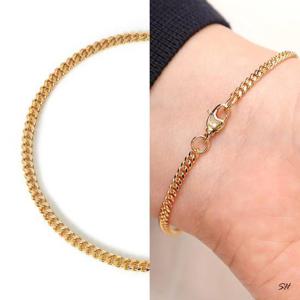 14KGP 골드 베이직 체인 고급 패션 팔찌