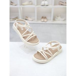 [코디엘루]심플 캐주얼 여성 통굽 샌들 3cm CDMD500767_GN