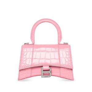 25 FW 발렌시아가 아워글래스 XS 탑 핸들 백 5928331LR6Y TP432064522