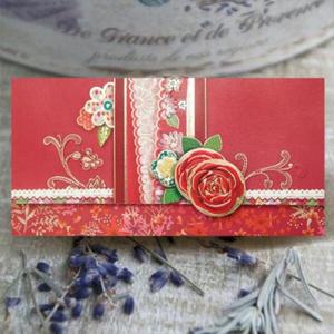 아트박스/프롬앤투 자수 꽃 용돈봉투 FB1013-5