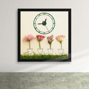 아트박스/꾸밈 cy462-생화의향기 액자벽시계01_디자인액자시계