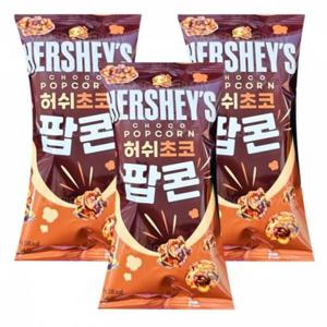50g 3개 허쉬 초코 팝콘 초콜릿팝콘 허쉬과자 초코팝
