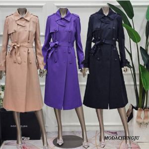 [미니멈]MD 더블 클래식 트렌치코트 MD MXCAWY8050 Z_CJ