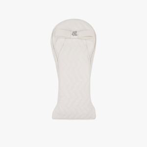 페어라이어 여성 리본 퀼팅 드라이버 커버 (화이트)