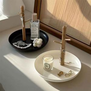 우드 트리 수납 트레이 보관함 LMCF-0169 우드트리소품보관함 트레이정리함 트레이수납함 트레이 소품트레