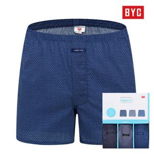 BYC 40수 순면 남자 빅사이즈 사각 트렁크 3매세트 MCG4042