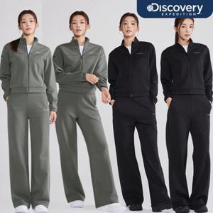 디스커버리 25FW 여성 이중직 트레이닝세트 DWTR22054 DWTP22054