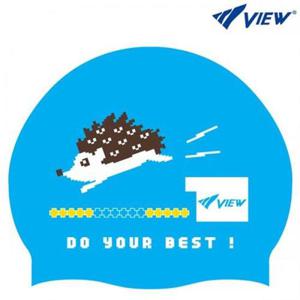 VIEW 뷰 실리콘 수모 수영모 수영용품 P34292 패션수모