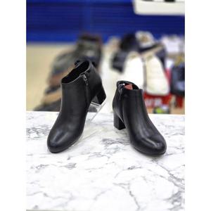 허시파피 세이브존05 여성 5cm 심플뷰티 지퍼 숏부츠 HL3FR433