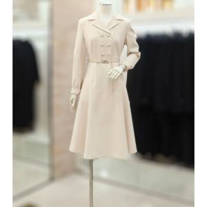 [JJ JIGOTT][JJ지고트]펄 더블 버튼 원피스 GNBA0OP391_DG