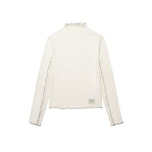 커버낫긴팔티 JQS CO2403LT70-IV 우먼 라이닝 터틀넥 롱슬리브 Ivory