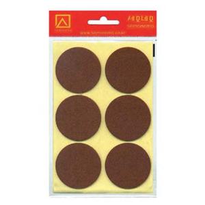 소음방지라벨(45X45mm) 6pcs SM15-103 소음방지라벨 의자발판라벨 의자발캡라벨 소음방지