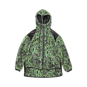 아크네 프린트 플리스 후드 재킷 B90780