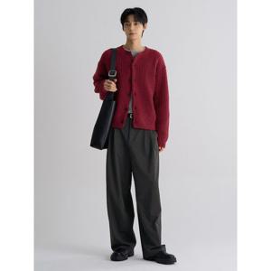 (45615ASS16) [에잇세컨즈] 벌키 라운드 카디건  레드