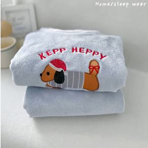 [나크21] 러블리한 퍼피 극세사 수면잠옷 NK54-NW-4