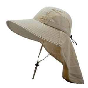 자외선 차단 목가리개 일모자 베이지 모자 햇빛가리개모자 자외선차단모자 챙넓은모자 햇빛차단모자 낚시모자 등산모자