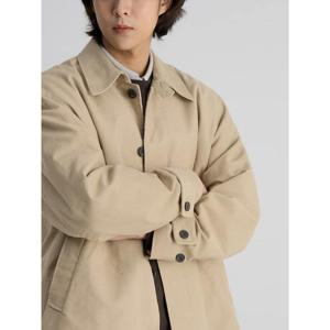 (45613TMCEA) [에잇세컨즈] 브러시 코튼 맥 코트  베이지