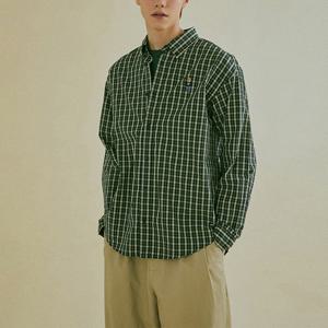 [후아유]스티브 면 체크 셔츠 (WHYCC4833U-T)