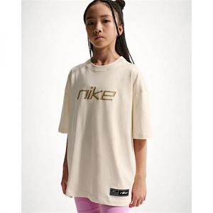 NIKE 나이키 스포츠웨어 주니어여아 오버사이즈 티셔츠 - 소프트 펄 II1167-047 1711684