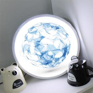 아트박스/꾸밈 na228-LED액자25R_크리스탈지구