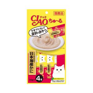 이나바 챠오 츄르 닭가슴살&게 4개입