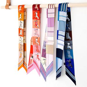 [더로라] 실크트윌리- 파스텔승마산책 S20137