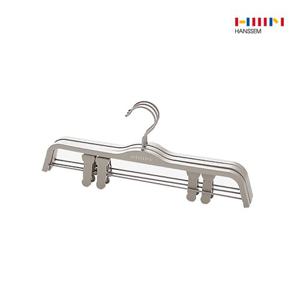 한샘 러버 코팅 하의용 3P 웜그레이 옷걸이 바지걸이