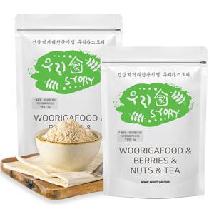 [우리가스토리] 캐나다산 볶음 귀리가루 1kg+1kg 귀리쉐이크