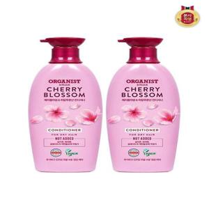 [엘라스틴]오가니스트 체리블라썸 수분 컨디셔너 500ML x 2개