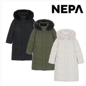 [네파]시그니처 여성롱패딩 프리미아 여자 구스 롱패딩 다운자켓_GN