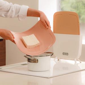 [샐마] TPU 프리미엄도마세트(도마3P+전용스탠드) 이유식 살균 항균