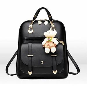 [XB3L0419]곰돌이팬던트 여성백팩 여성가방 캐쥬얼백팩