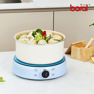 [BORAL] 보랄 압력솥까지 기능한 원형 인덕션 렌지 BR-C260R(리퍼/색상랜덤발송)