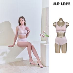 [25SS] 신영와코루 슬림라이너 쿨 라이트 젤리 브라팬티 패키지 - 핑크 스킨 1세트