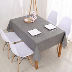 린넨 테이블보 캠핑 천 식탁보 방수식탁보 130x180cm WFL44YE