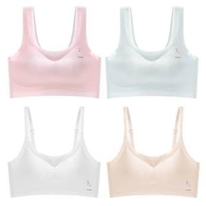 기린 주니어브라 여아 초등학생 청소년 스포츠브레지어 브라탑 1단계 노와이어