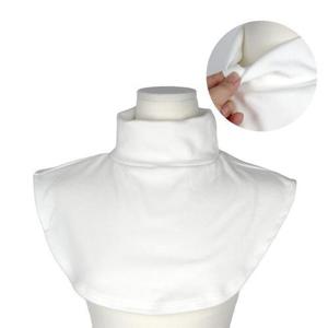 화이트목폴라 페이크 목폴라 레이어드 목티 화이트 폴리목폴라