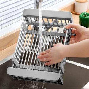 주방 싱크롤 선반 식기건조대 싱크대 받침대 (WFFQY9G)