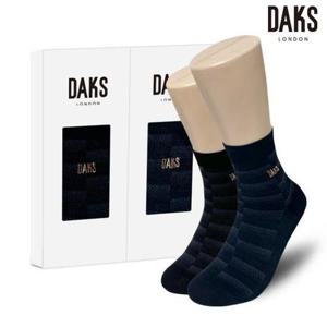[닥스ACC]닥스양말 신사2족 선물세트 면후다중목 그라데이션 25308
