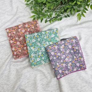 사라가든 여성 플라워 면 손수건 목 스카프 KAF04004