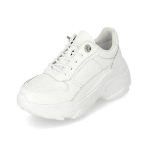 [엘칸토]여성 소가죽 청키솔 밴딩끈 어글리 스니커즈  6cm LCWS85U413_YS