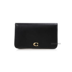 [코치] FW25 여성 에센셜 슬림 카드지갑 CR990 B4/BK