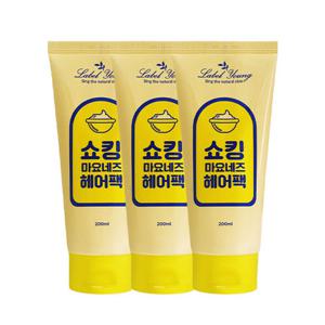 [라벨영] 찰랑머릿결+영양부족+건조/푸석머리케어 /쇼킹 마요네즈헤어팩 2+1