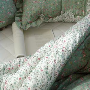 은남침구)면100% 사계절 봄 차렵이불 광목 비밀언덕 (슈퍼싱글이불단품)SS