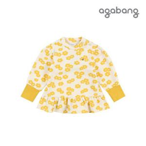 [아가방]티티데이지반목롱티셔츠(YELLOW)_01O75105287