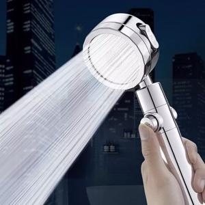 토네이도 수압상승 녹물제거 필터샤워기 3단조절 분사 온오프 샤워기 회전 샤워헤드 N077