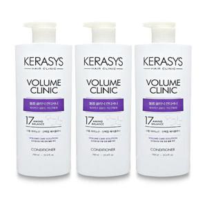 케라시스 볼륨 클리닉 단백질 컨디셔너 750ml X 3개
