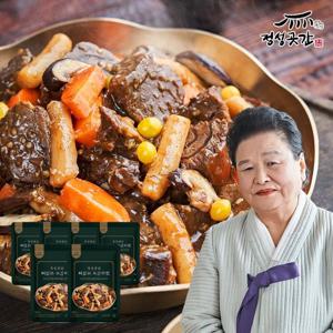 정성곳간 강순의 뼈없는 소 갈비 찜 500g 6팩 / 총 3kg