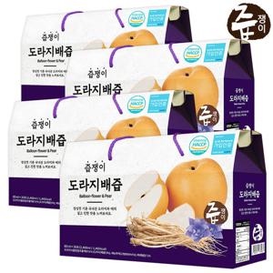 즙쟁이 도라지배즙 4박스 120포